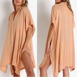 L*Space x Revolve Anita Gauze Beach Coverup
